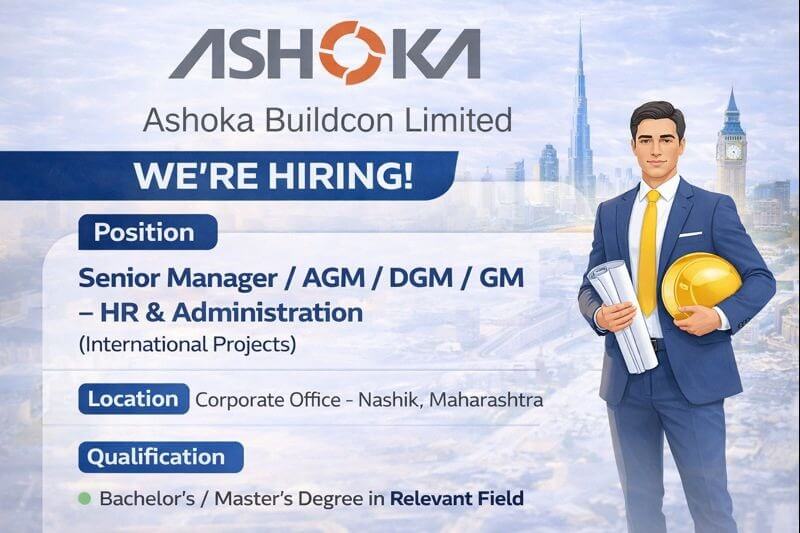 Ashoka Buildcon Limited Recruitment