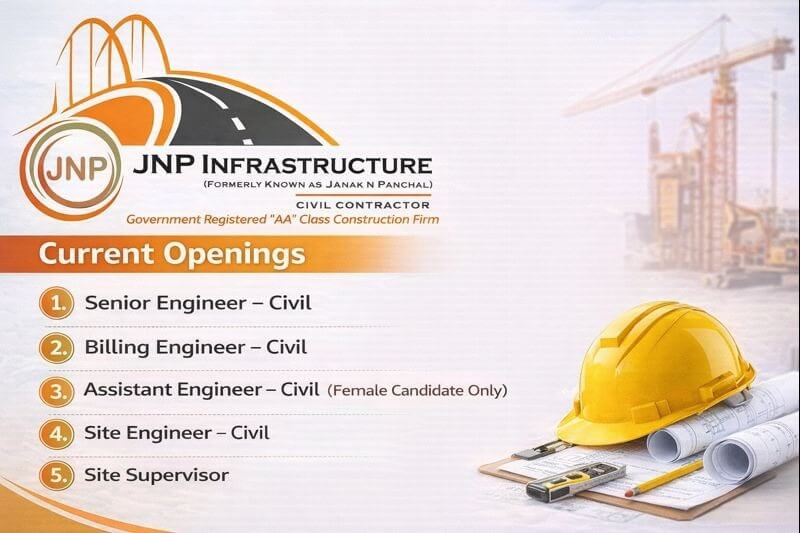 JNP Infrastructure Recruitment