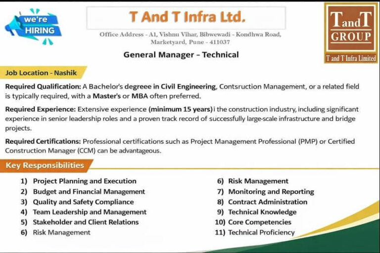 Crescon Projects Recruitment