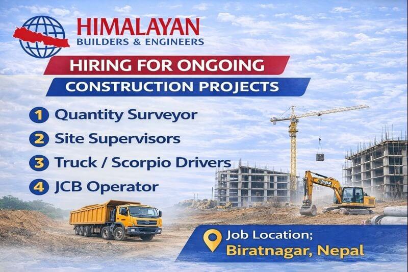 Himalayan Builders & Engineers Recruitment