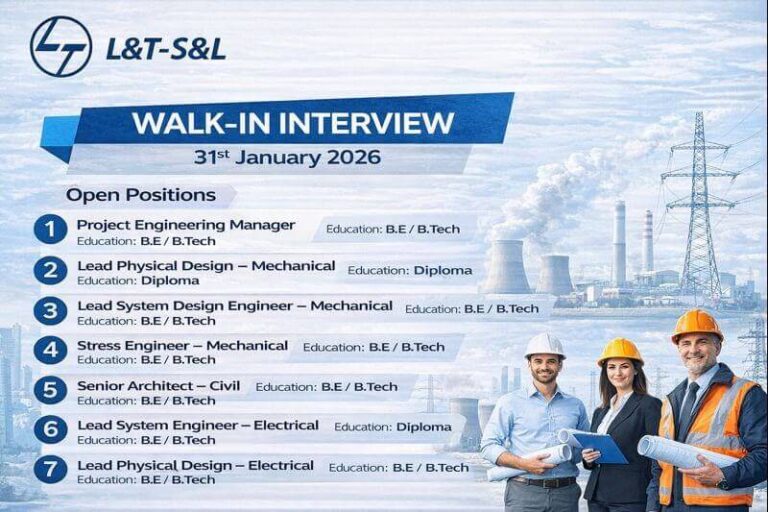 Tata Consulting Engineers Limited Recruitment