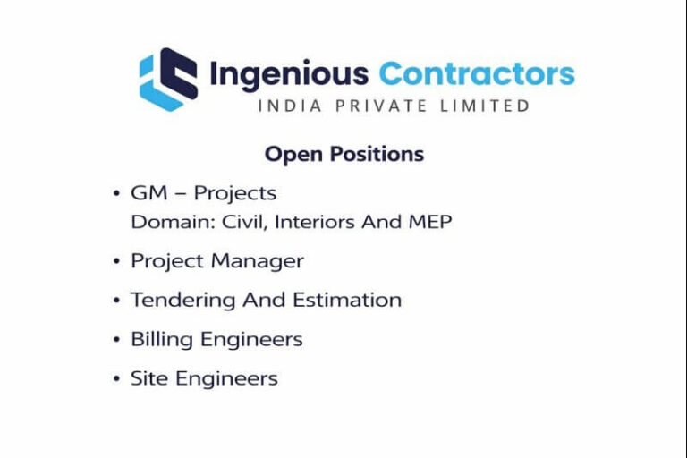 Tata Consulting Engineers Limited Recruitment