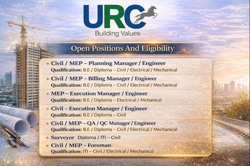 URC Construction Walk In Interview