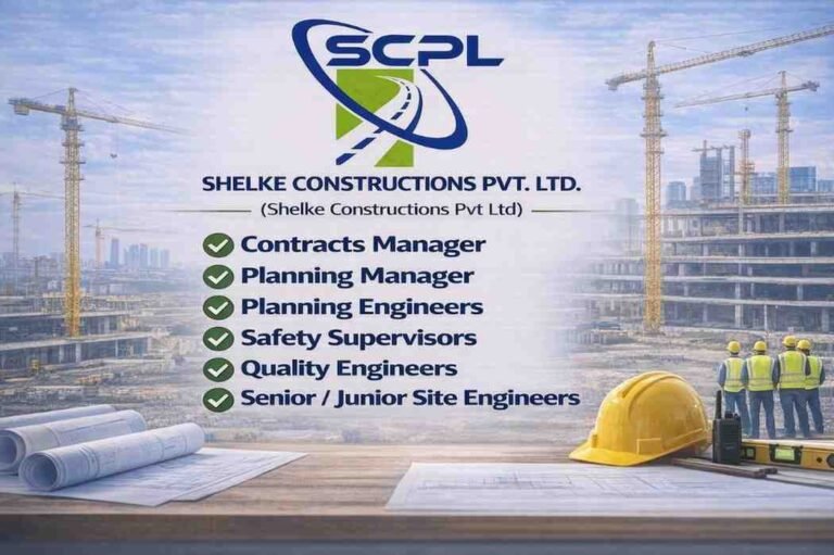 Shree Riddhi Siddhi Buildwell Ltd Recruitment 2026