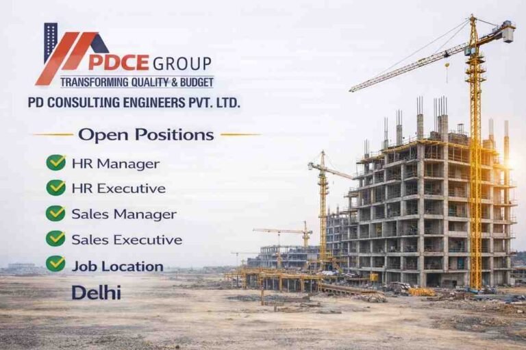 PD Engineers Pvt Ltd Recruitment 2026