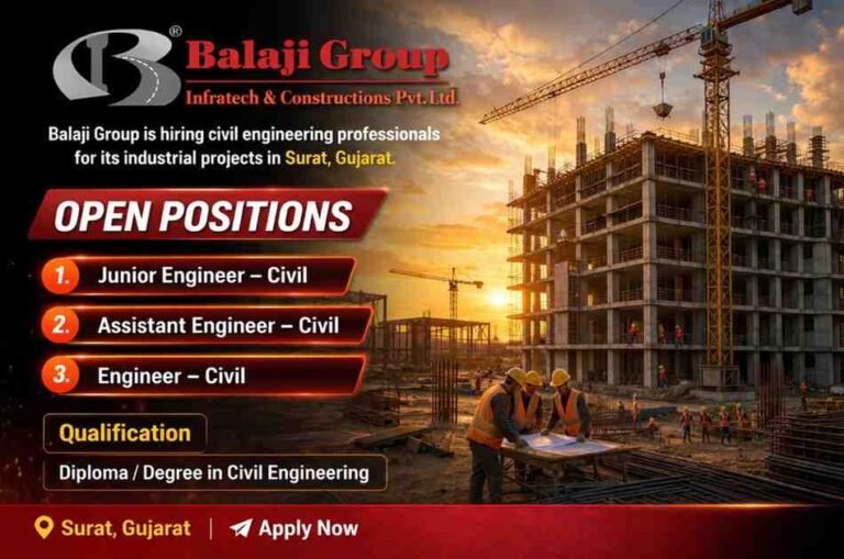PD Engineers Pvt Ltd Recruitment 2026