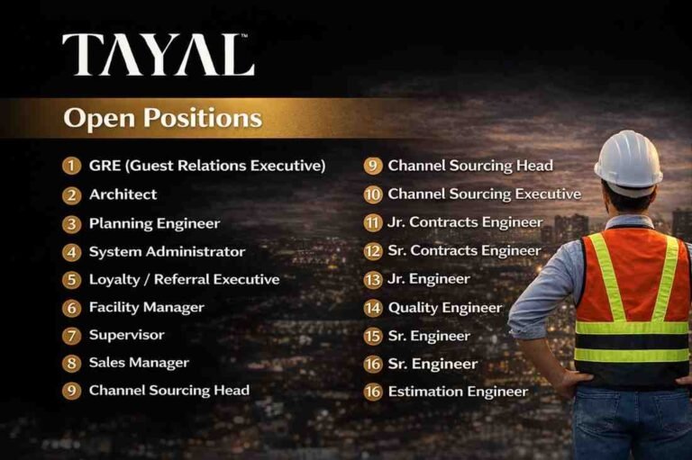 Sobha Constructions Recruitment 2026