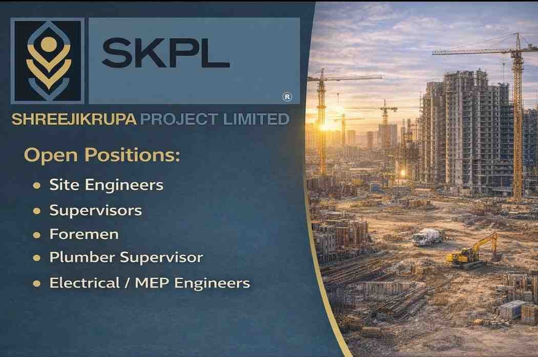 Shreejikrupa Project Limited Vacancy 2026 | For Large-scale Project Execution