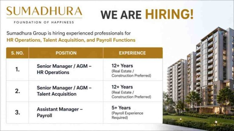 HG Infra Engineering Limited Vacancy