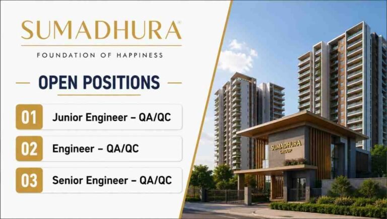 Sumadhura Group Recruitment