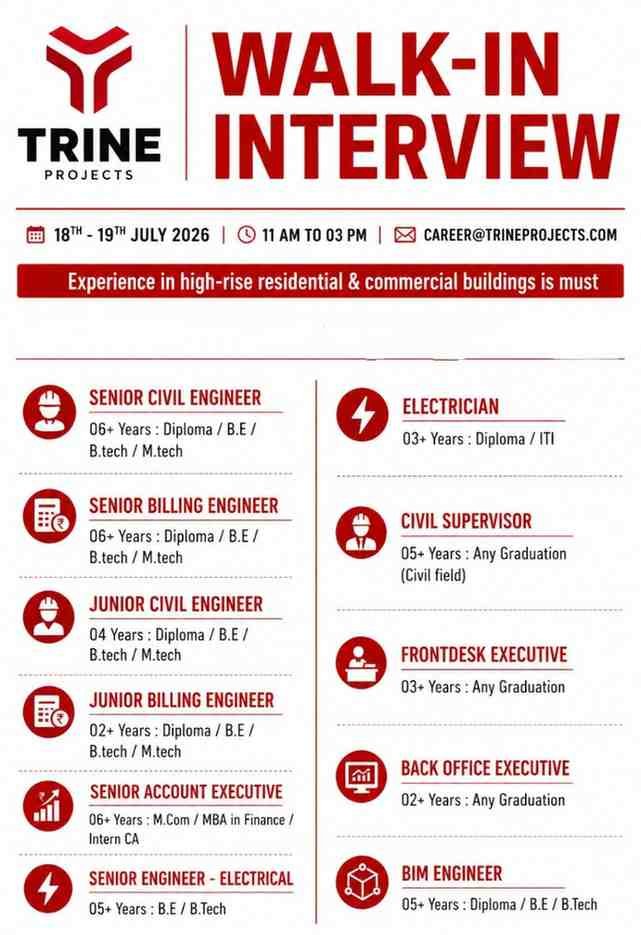 Trine Projects Recruitment