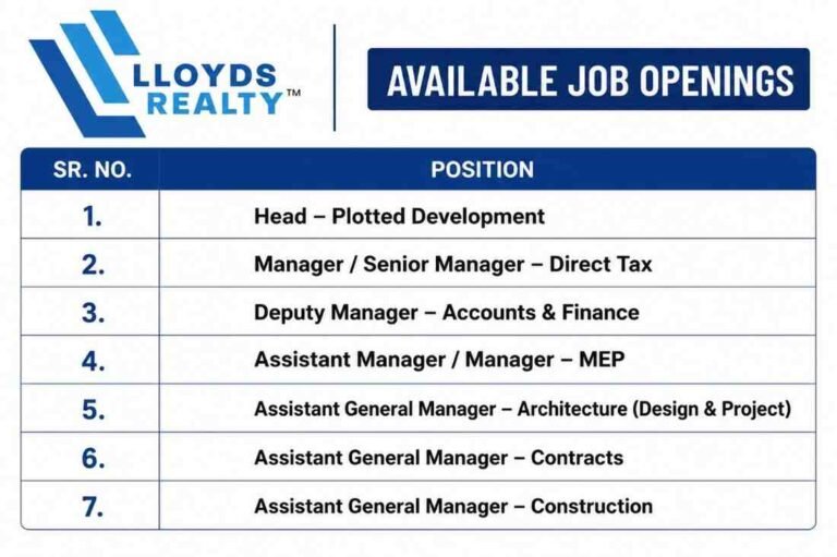 Lloyds Realty Recruitment