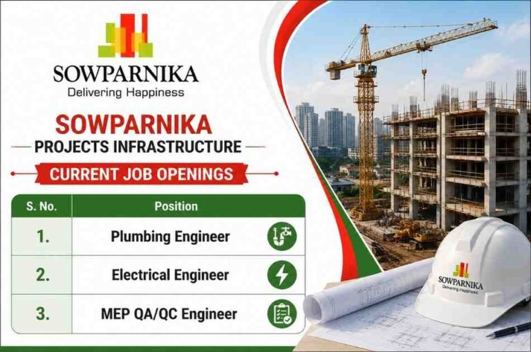 Sowparnika Projects Infrastructure Recruitment