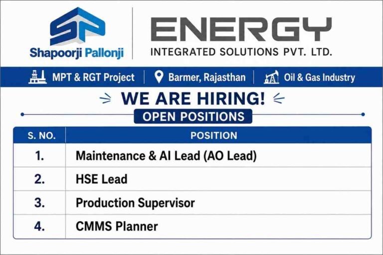 TATA Consulting Engineers Recruitment