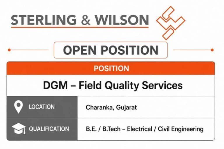 Shapoorji Pallonji Recruitment 2026