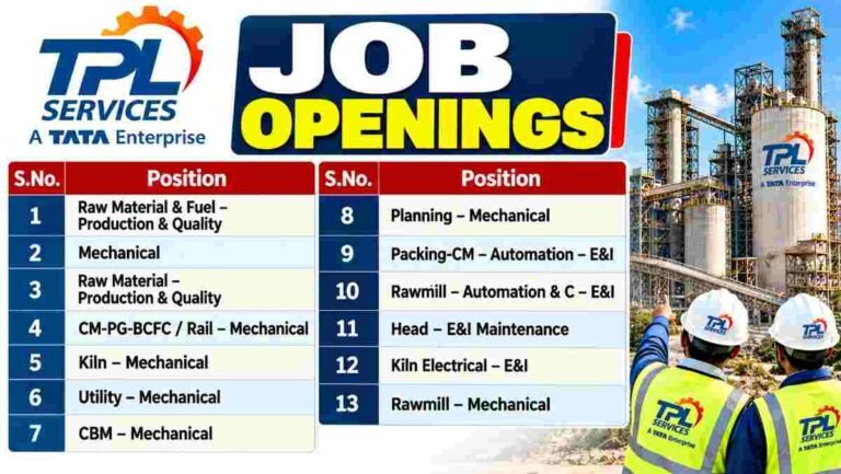 BL Kashyap & Sons Recruitment 2026