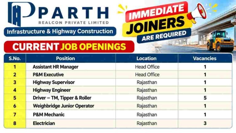URC Construction Recruitment 2026