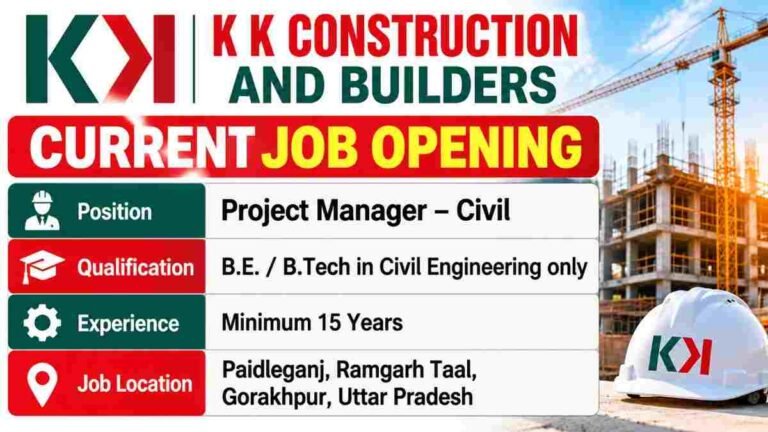 Shivalaya Construction Limited Recruitment 2026