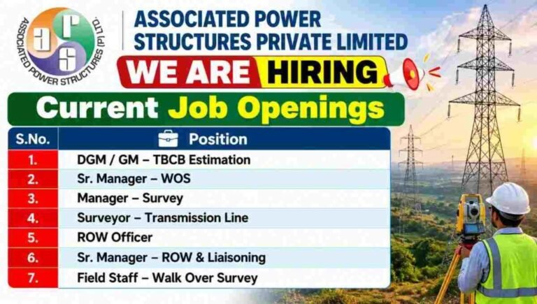 APCO Infratech Recruitment 2026